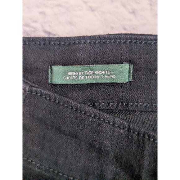 Wild Fable Black denim highest rise denim shorts 10 - Picture 5 of 9